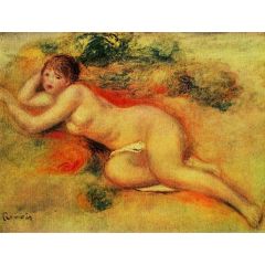 Nude Figure of a Girl Painting Reproduction