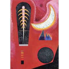 Loose in Red Painting Reproduction