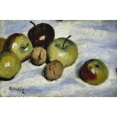 Apples and Walnuts Painting Reproduction