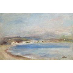 Cros de Cagnes, Mer, Montagnes Painting Reproduction