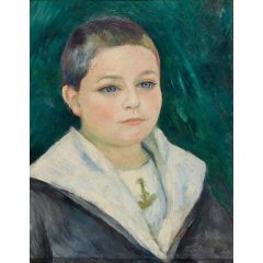 Leon Goujon in Sailor-Suit Painting Reproduction