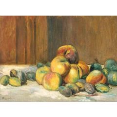 Peaches and Almonds Painting Reproduction