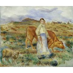 Return from the Fields Painting Reproduction