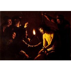 The Mocking of Christ Painting Reproduction