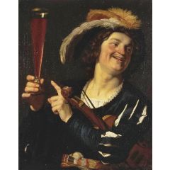 Convival Fellow Painting Reproduction