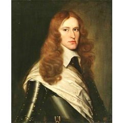 Portrait of an Unknown Officer Painting Reproduction