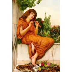 The Young Musician Painting Reproduction