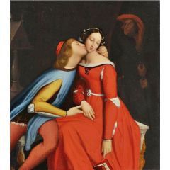 Paolo and Francesca Painting Reproduction