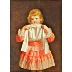The New Frock Painting Reproduction