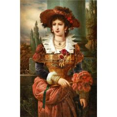 Portrait of a Lady Painting Reproduction