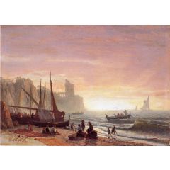 The Fishing Fleet Painting Reproduction