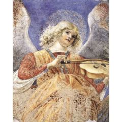 Musician Angel Painting Reproduction