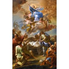Assumption of the Virgin, small version Painting Reproduction