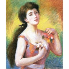 Trying On Painting Reproduction