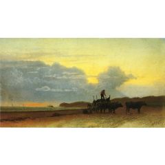 Coastal View, Newport Painting Reproduction