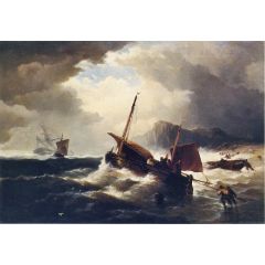 The Morning After the Wreck Painting Reproduction