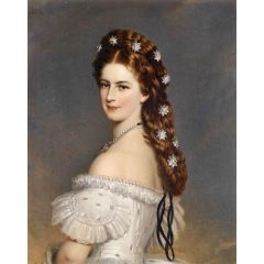 Empress Elisabeth of Austria Painting Reproduction
