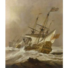 The ’Resolution’ in a Gale Painting Reproduction