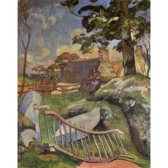 The Gate, also known as The Swineherd Painting Reproduction