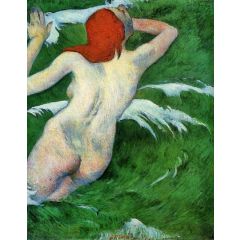 Woman in the Waves, also known as Ondine I Painting Reproduction
