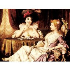 The Letter Painting Reproduction