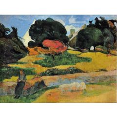 The Swineherd Painting Reproduction