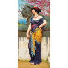 In the Grove of the Temple of Isis Painting Reproduction