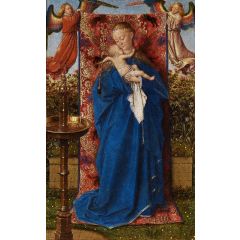 Madonna at the Fountain Painting Reproduction