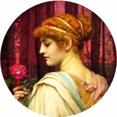 Chloris, A Summer Rose Painting Reproduction