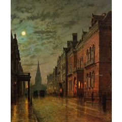 Park Row, Leeds Painting Reproduction