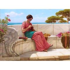 Darning Day Painting Reproduction