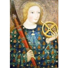 Saint Catherina of Alexandria Painting Reproduction