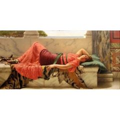 A Cool Retreat Painting Reproduction