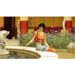 The Fish Pond Painting Reproduction
