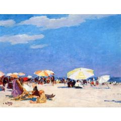 Manhattan Beach Painting Reproduction