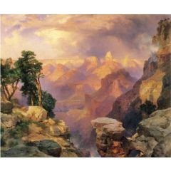 Grand Canyon with Rainbows Painting Reproduction