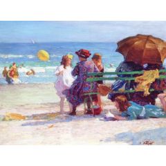 A Family Outing Painting Reproduction