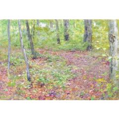 Wood Interior(also known as Silent Woods) Painting Reproduction