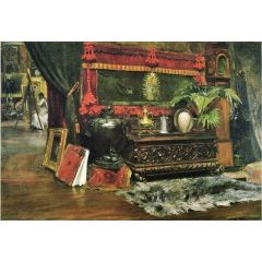 A Corner of My Studio Painting Reproduction
