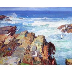 Sea Gulls Painting Reproduction