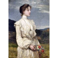 Spring(also known as Portrait of Ilona K. Lippich) Painting Reproduction