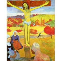 Yellow Christ Painting Reproduction