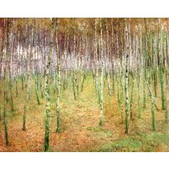 Birch Mood Painting Reproduction