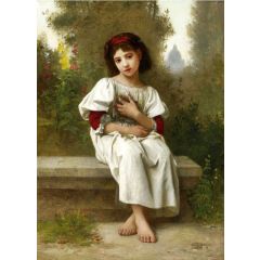 In the Garden Painting Reproduction
