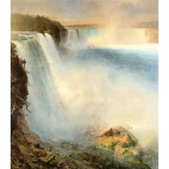 Niagara Falls from the American Side Painting Reproduction