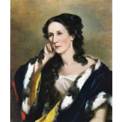 Mrs. Charles Ridgely Carroll, Rebecca Ann Pue Painting Reproduction