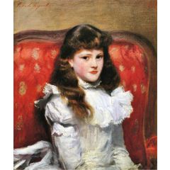 Miss Cara Burch Painting Reproduction