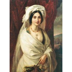 Portrait of a Lady Painting Reproduction