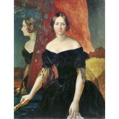 Portrait of a Lady Painting Reproduction