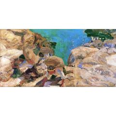 The Smugglers Painting Reproduction
